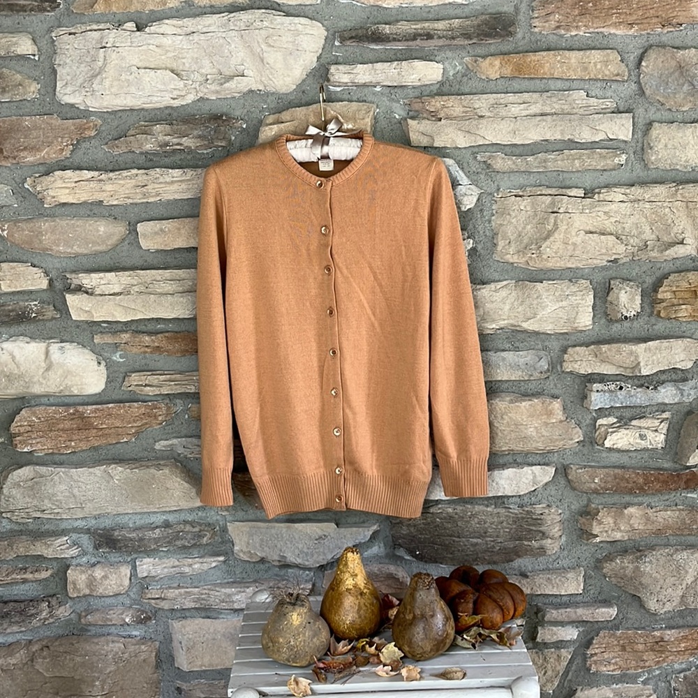 Brown vintage, Talbots cardigan